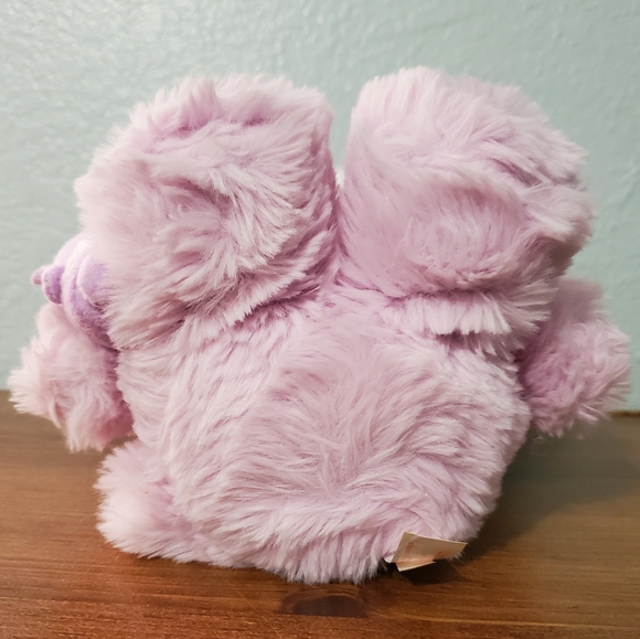 Sanrio Kuromi Faux Fur Plushie with Baku. Rare from Japan In very good condition - Picture 11 of 16